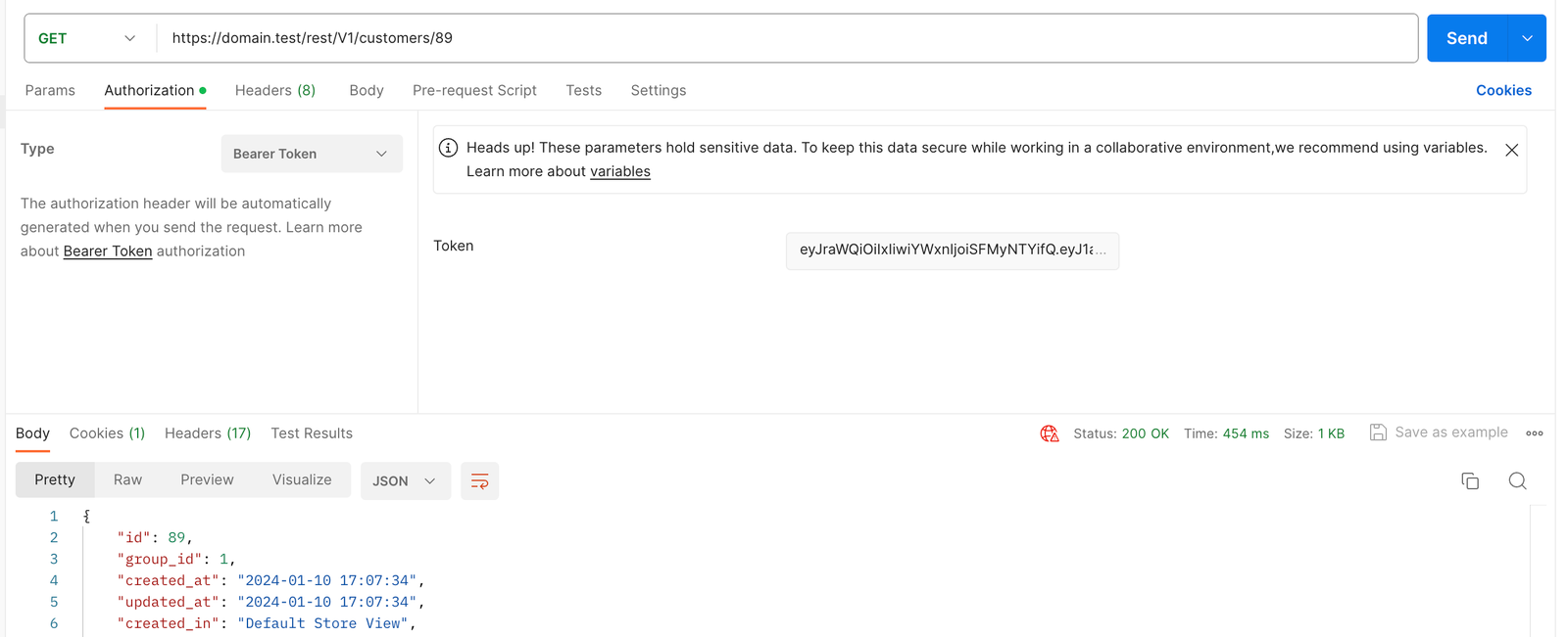 Magento2 How to get customer data by customer id REST API? - MageDad